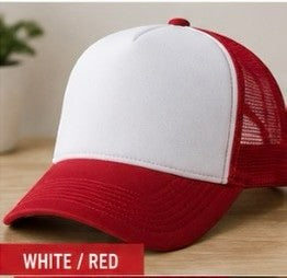Personalised Trucker Cap | Custom Logo, Photo or Text | Sublimation Mesh Snapback Hat