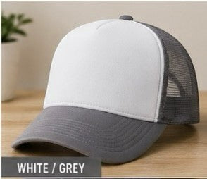 Personalised Trucker Cap | Custom Logo, Photo or Text | Sublimation Mesh Snapback Hat