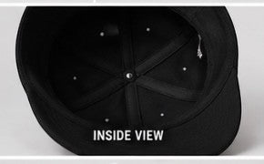 Personalised Flat Peak Baseball Cap Add Your Logo, Photo or Text