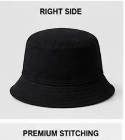 Personalised Bucket Hat | Add Your Logo, Photo or Text | Custom Printed UK