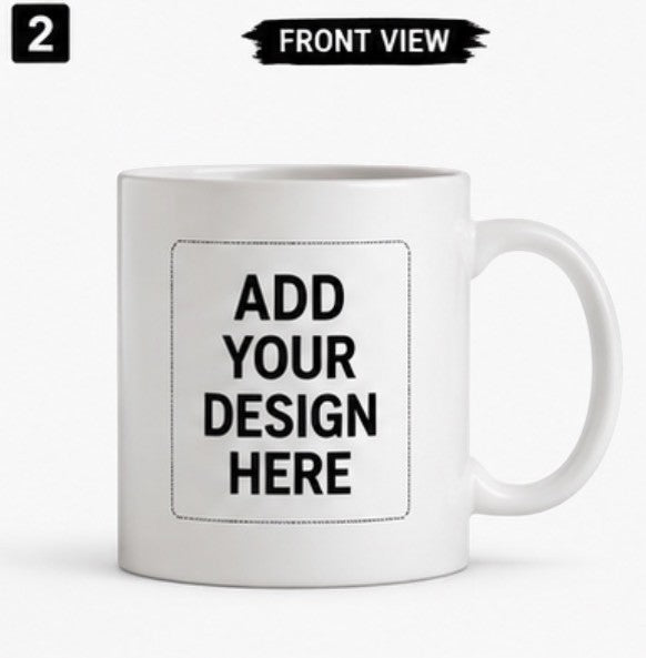 Personalised 11oz Ceramic Mug Custom Photo, Logo, & Text