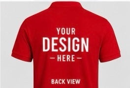 Personalised Polo Shirt Add Your Logo, Photo or Text Custom Printed UK