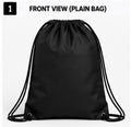 Personalised Drawstring Bag Add Your Logo, Photo or Text  Custom Printed UK