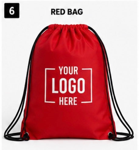 Personalised Drawstring Bag Add Your Logo, Photo or Text  Custom Printed UK