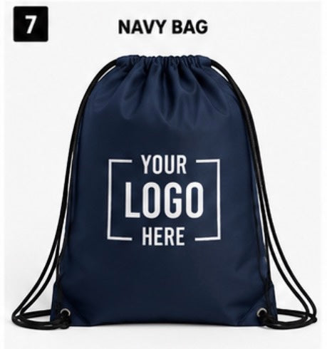 Personalised Drawstring Bag Add Your Logo, Photo or Text  Custom Printed UK
