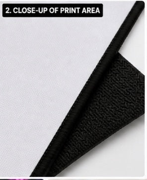 Personalised Mouse Pad Add Your Logo, Photo or Text Custom Sublimation Printed UK