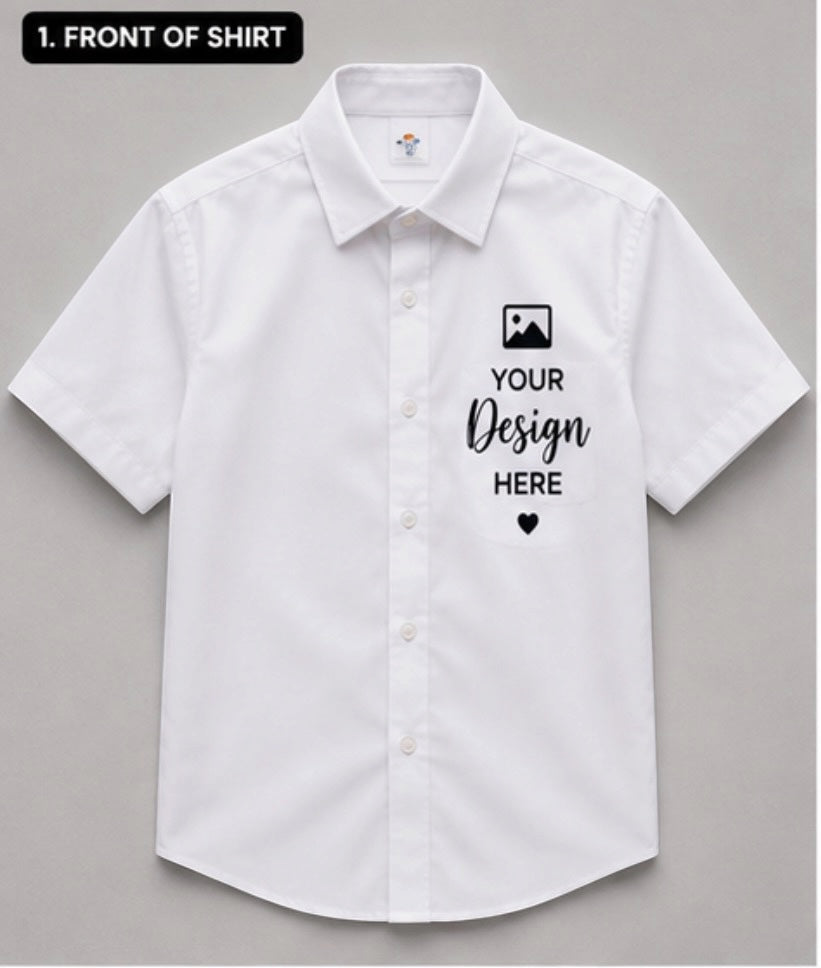 Personalised School Leavers Shirt 2027 | Custom Leavers Shirt | Homeprints UK