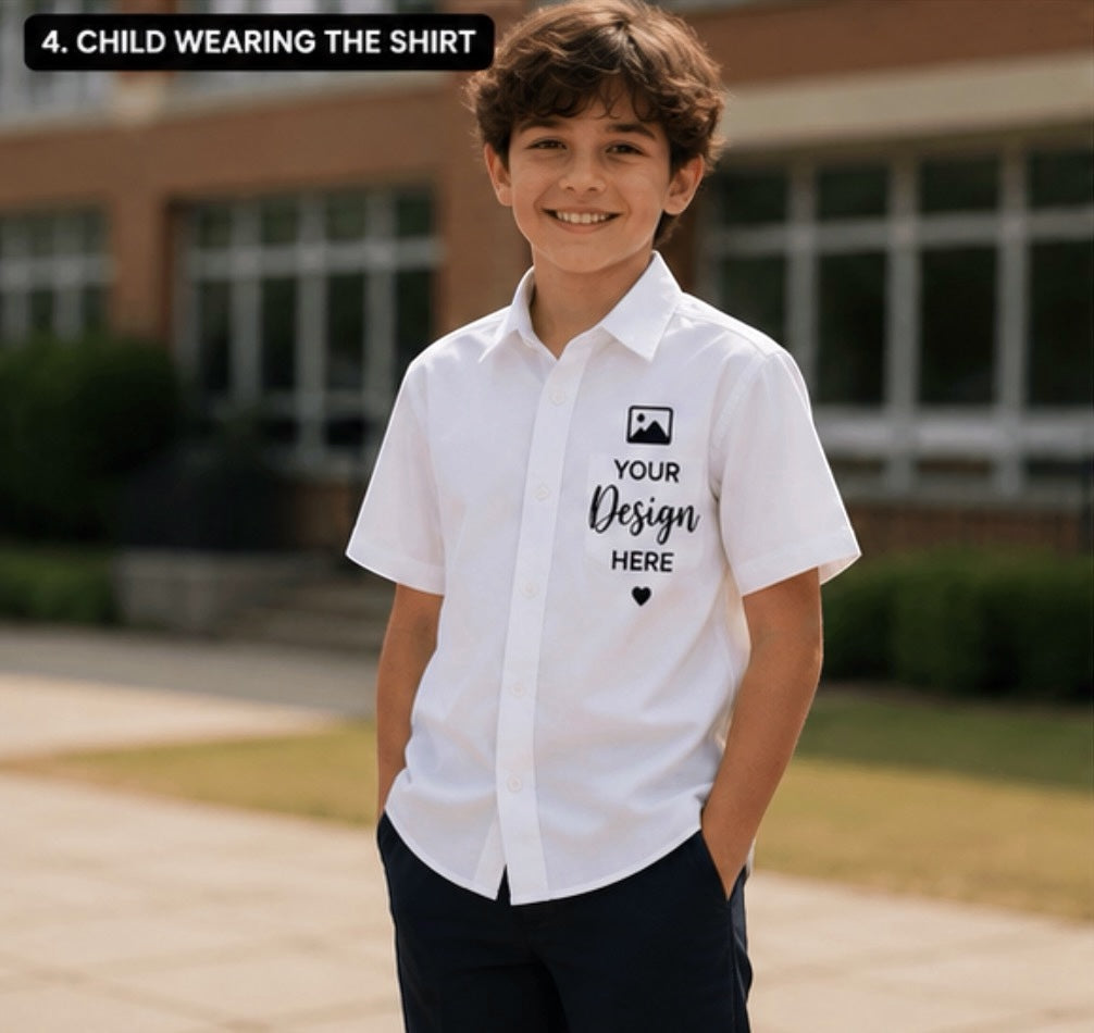 Personalised School Leavers Shirt 2027 | Custom Leavers Shirt | Homeprints UK