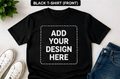 Personalised Unisex T-Shirt Add Your Own Design