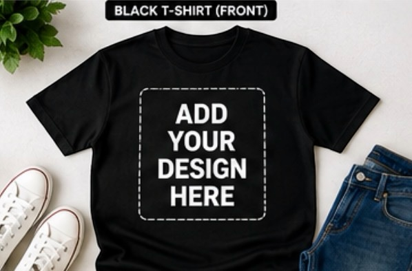 Personalised Unisex T-Shirt Add Your Own Design