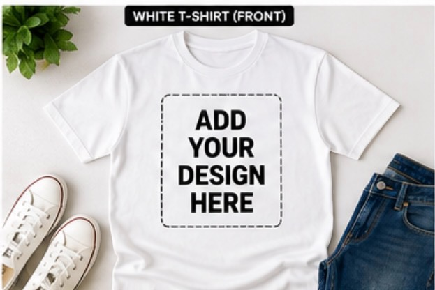 Personalised Unisex T-Shirt Add Your Own Design