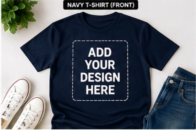 Personalised Unisex T-Shirt Add Your Own Design